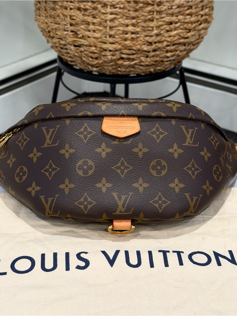 Authentic Louis Vuitton Monogram Bumbag Crossbody Belt Bag